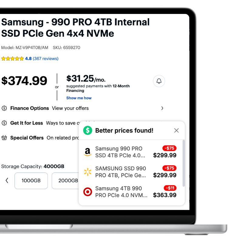 Price-Comparison-Extension